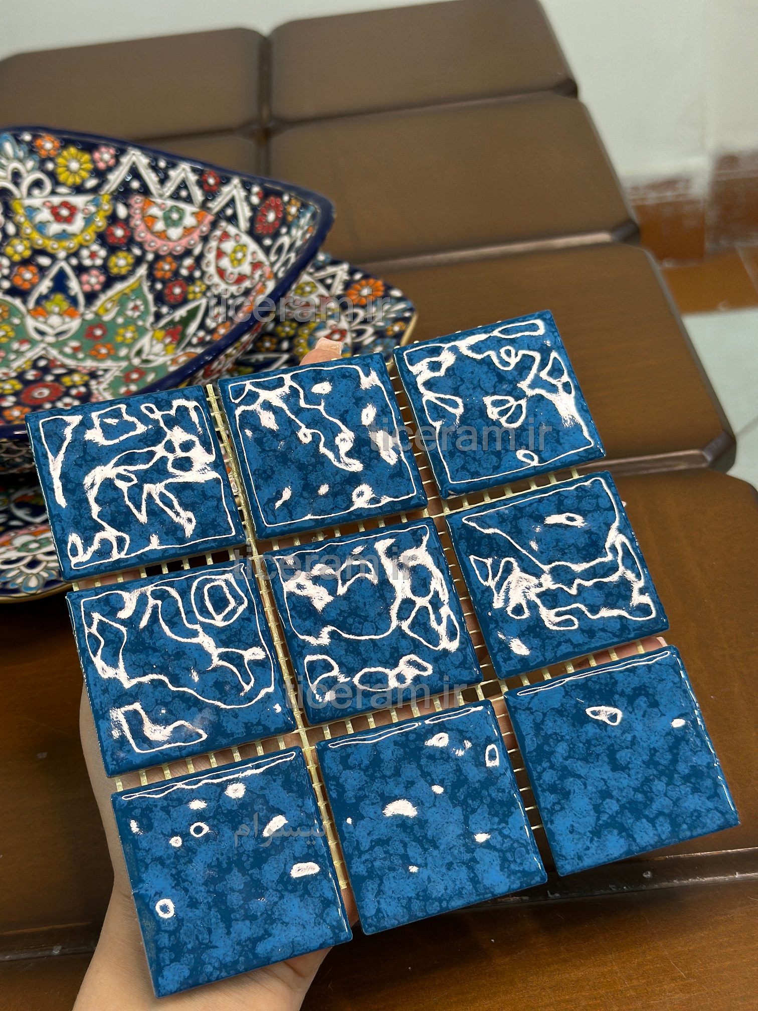 سرامیک 5 در 5 استخری البرز آبی