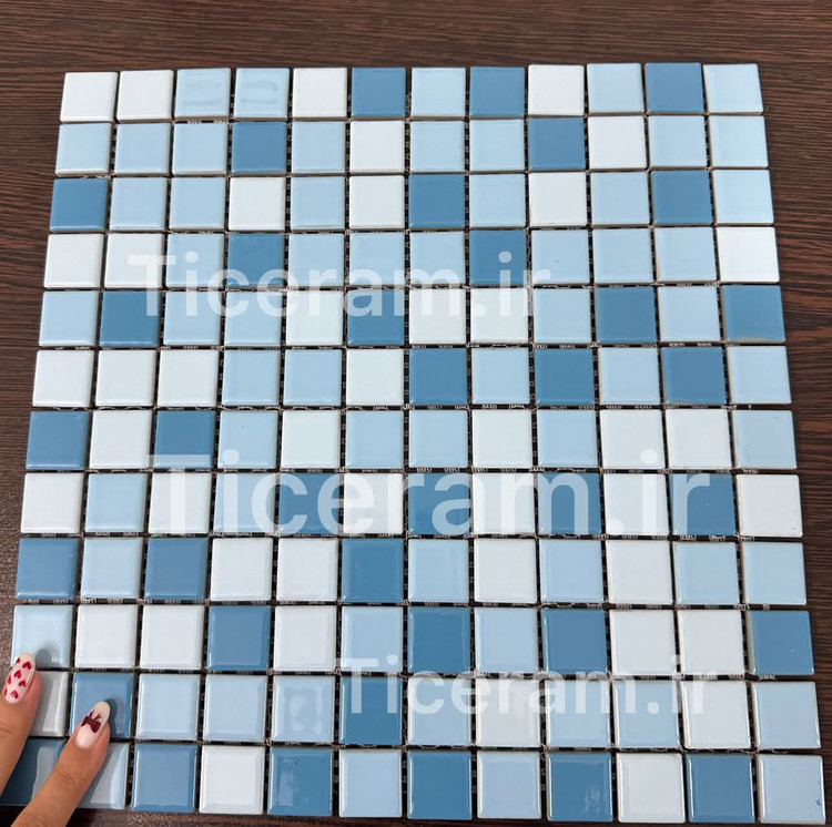 سرامیک استخری آبی سرام آرا