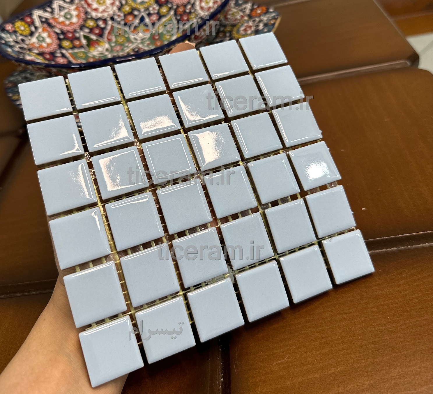 سرامیک آبی استخری گلدیس