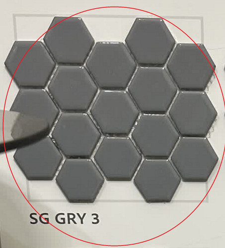 کاشی استخری طوسی شش گوش