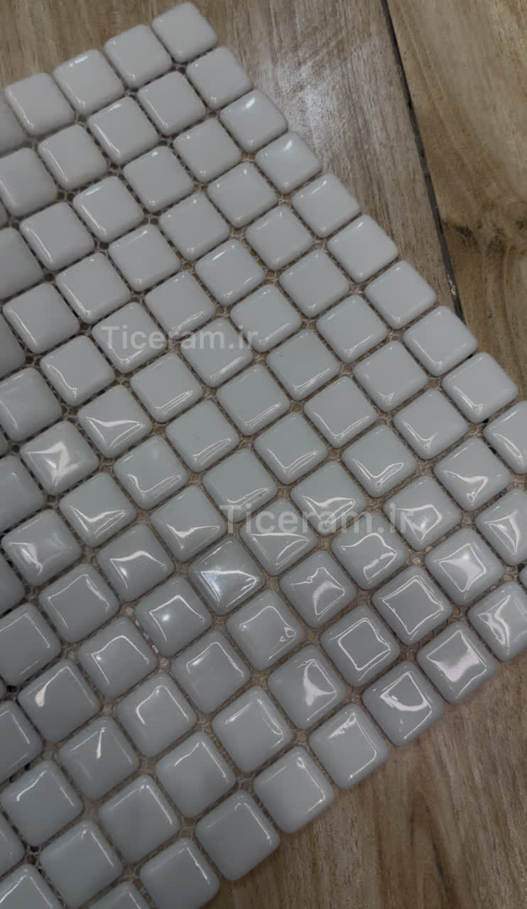 سرامیک شیشه ای سفید استخری