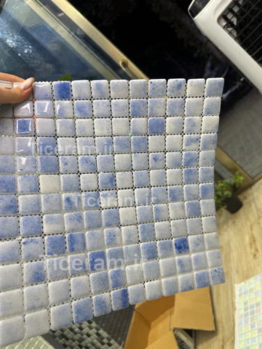 سرامیک آبی شیشه ای سرام الماس