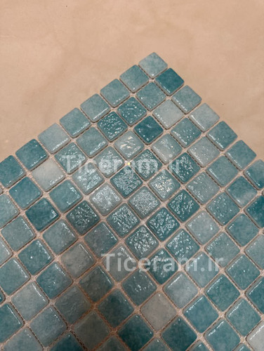 سرامیک سبز شیشه ای استخری خارجی سرا