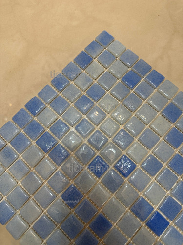 تایل استخری آبی شیشه ای پارلاک