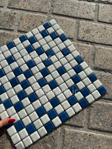 خرید سرامیک پشت توری استخری تامر شیشه ای