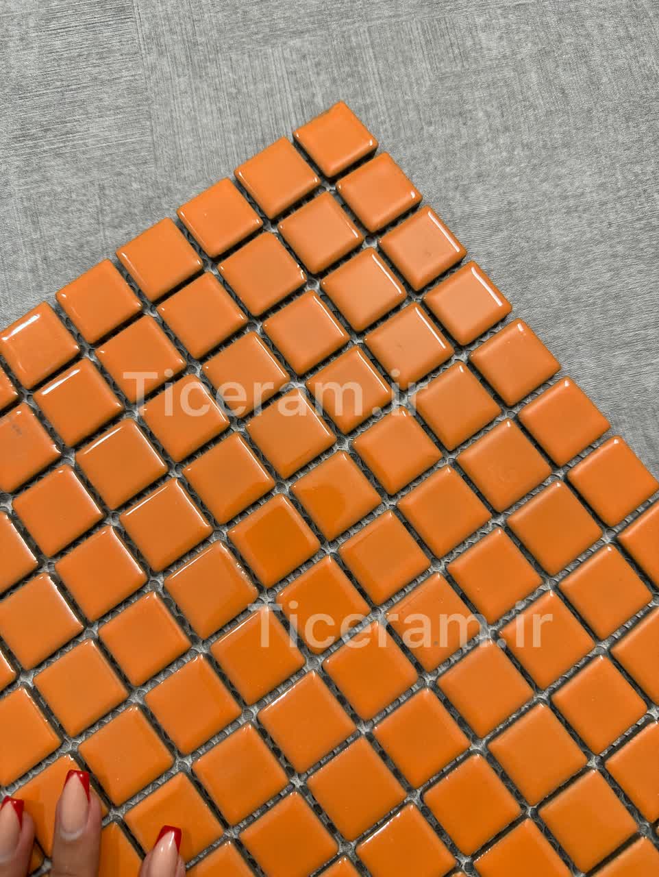 سرامیک پشت توری پرتقالی