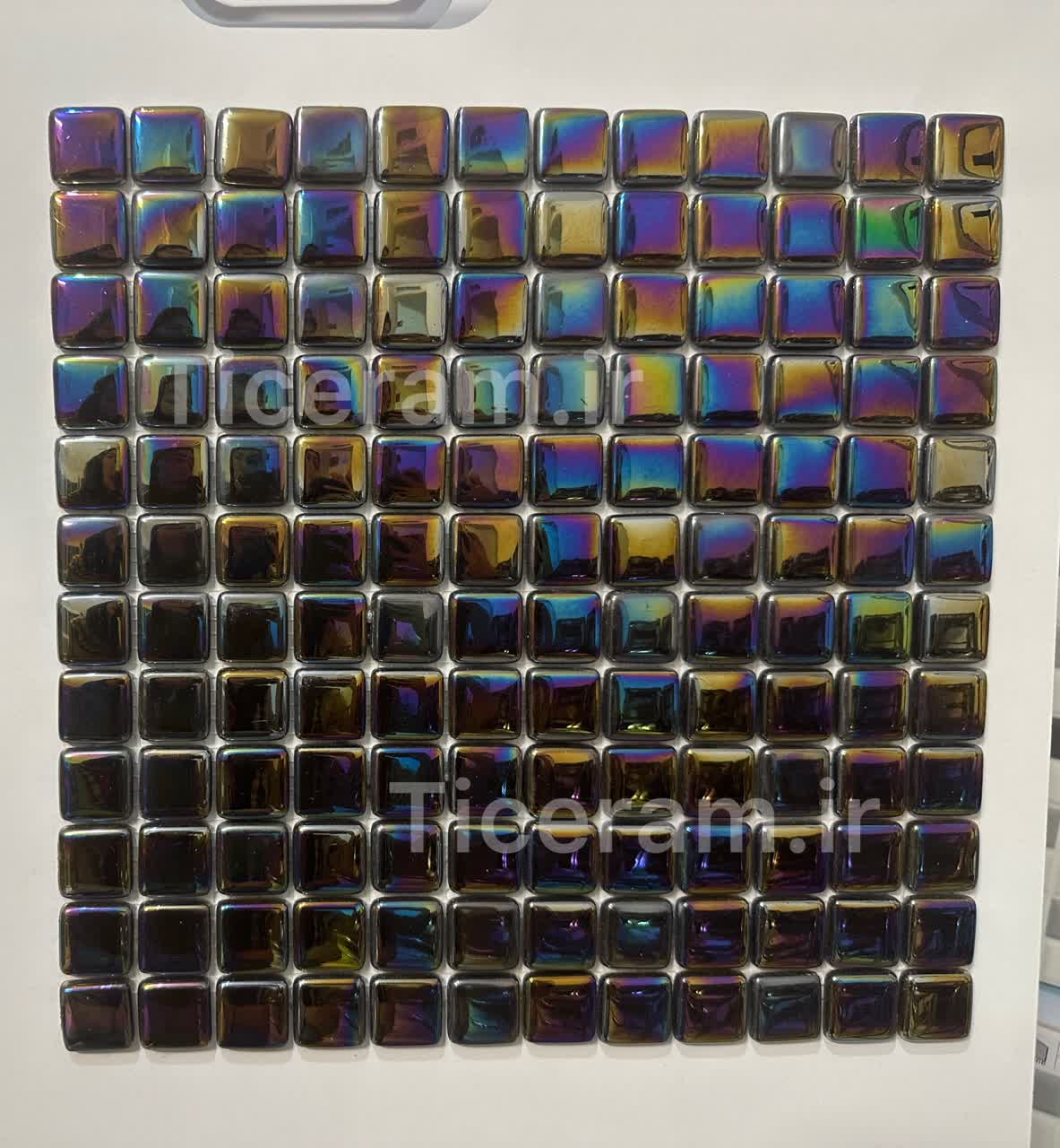 کاشی پشت توری هفت رنگ رویال