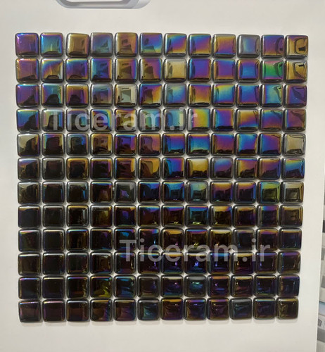 کاشی پشت توری هفت رنگ رویال