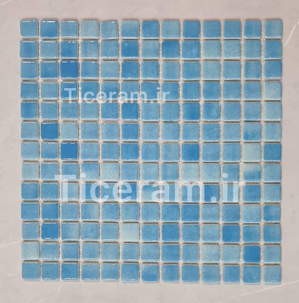 تایل استخری آبی تامر درجه 2