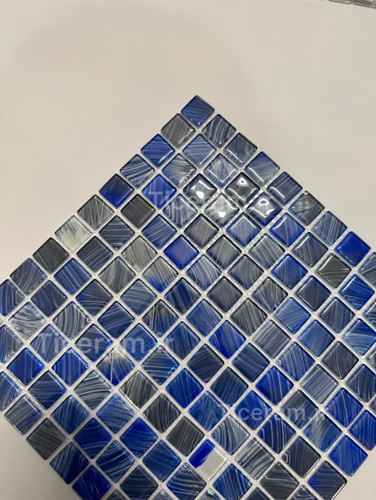 سرامیک شیشه آبی روکارنو