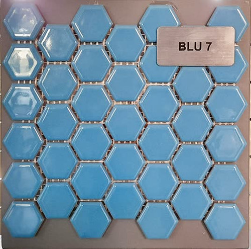 سرامیک شش ضلعی blue7