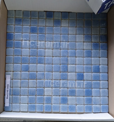 سرامیک شیشه آبی استخری تامر