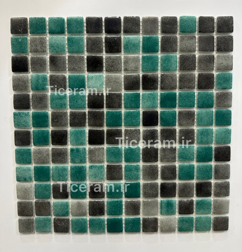 سرامیک مشکی سبز استخری