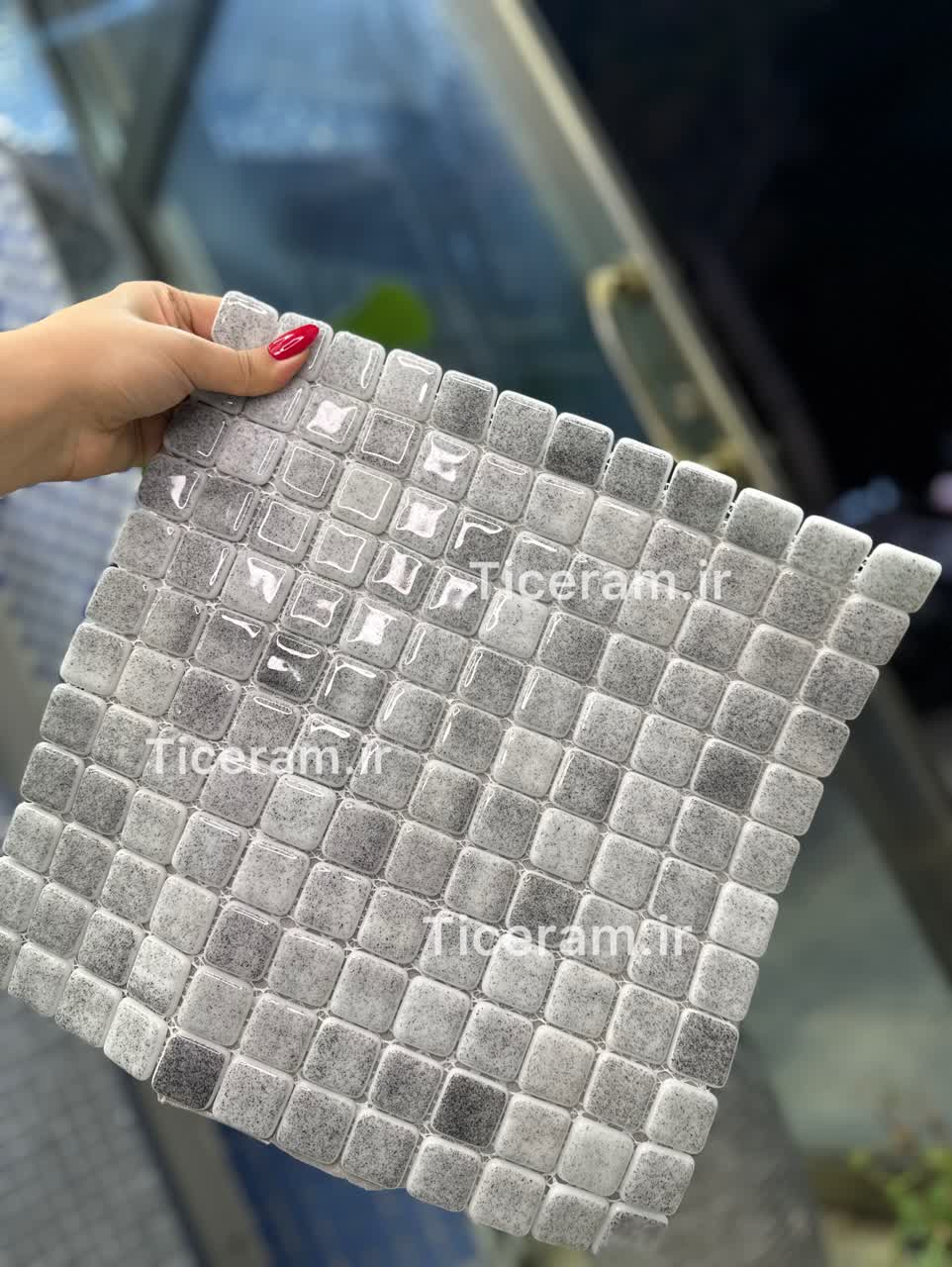 سرامیک استخری خاکستری تامر