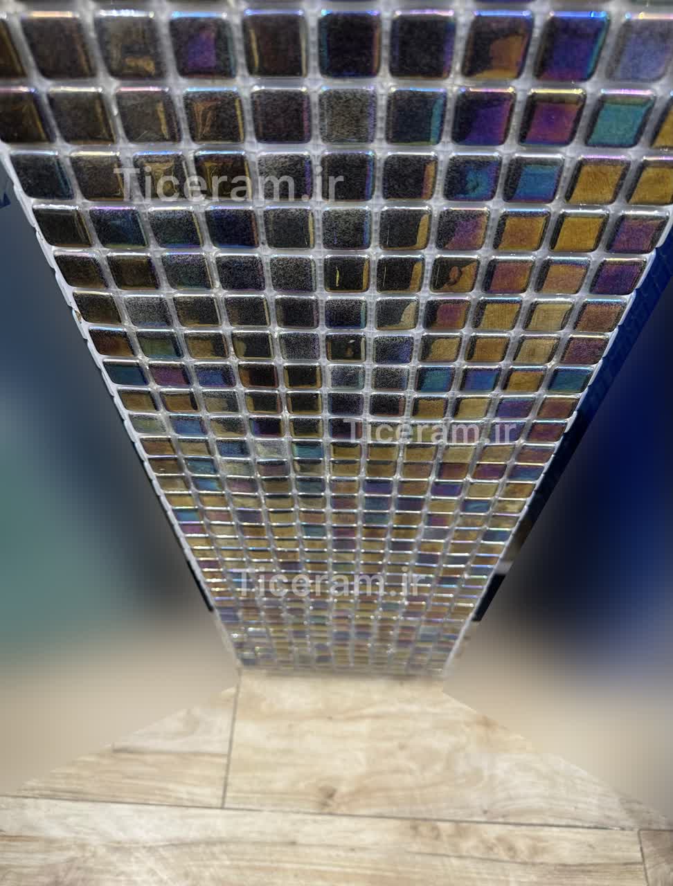 سرامیک هولوگرامی مشکی استخری