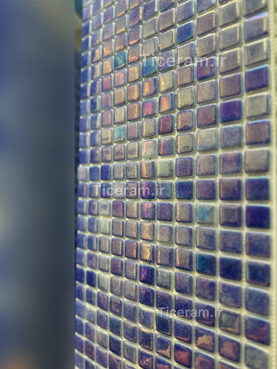 سرامیک سورمه ای هفت رنگ استخری پارلاک