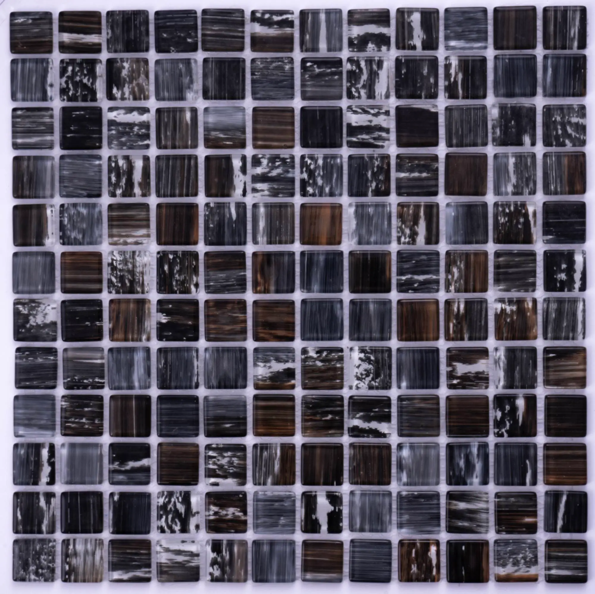 کاشی استخری قهوه ای