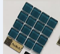 کاشی استخری سبز شیشه