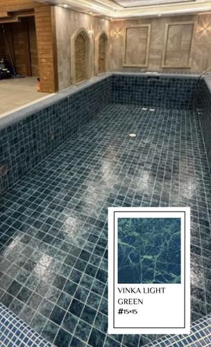 کاشی طرح استخری سبز البرز 15*15