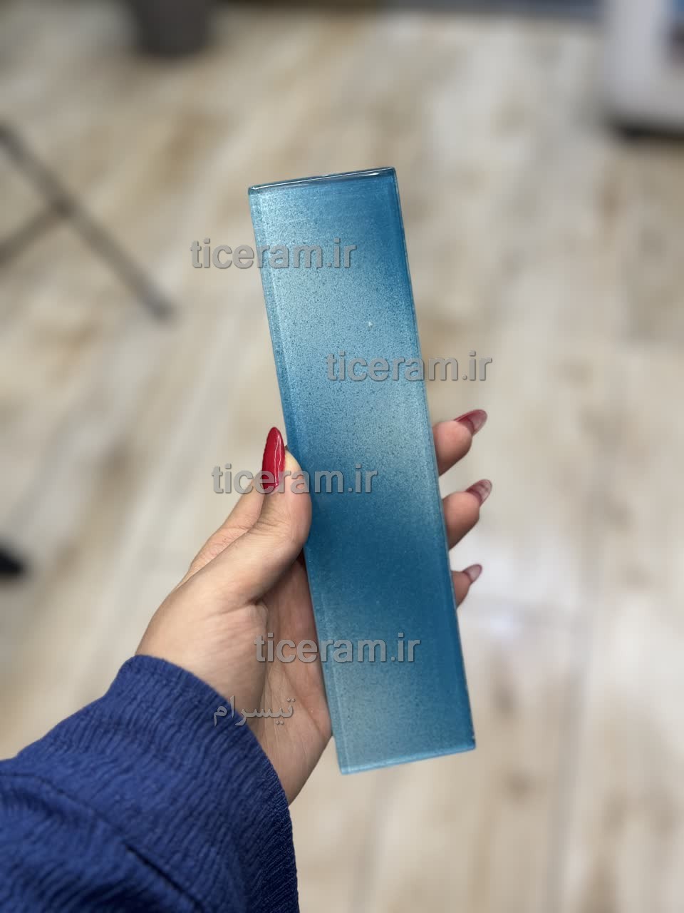 سرامیک مترویی سبز روشن