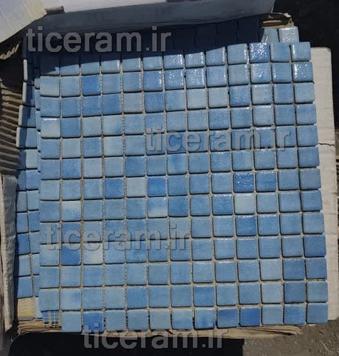 کاشی آبی استخری ارزان تامر