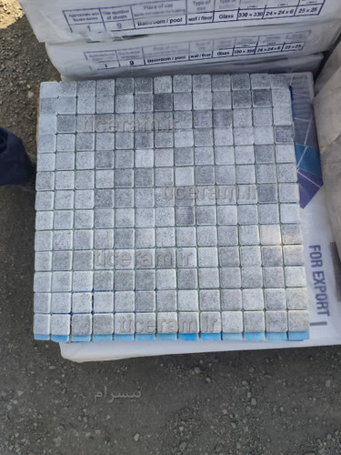 سرامیک شیشه ای استخری طوسی تامر