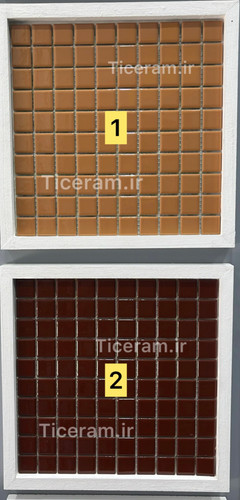 کاشی استخری قهوه ای